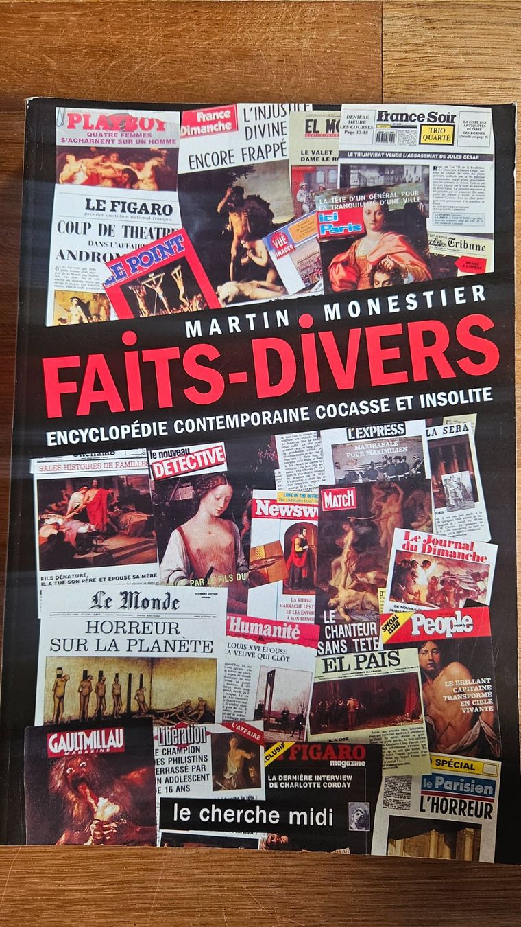 Libri: FAITS-DIVERS Encyclopédie Cocasse & Insolite – Usato da reconvilier venduto da elodie.m