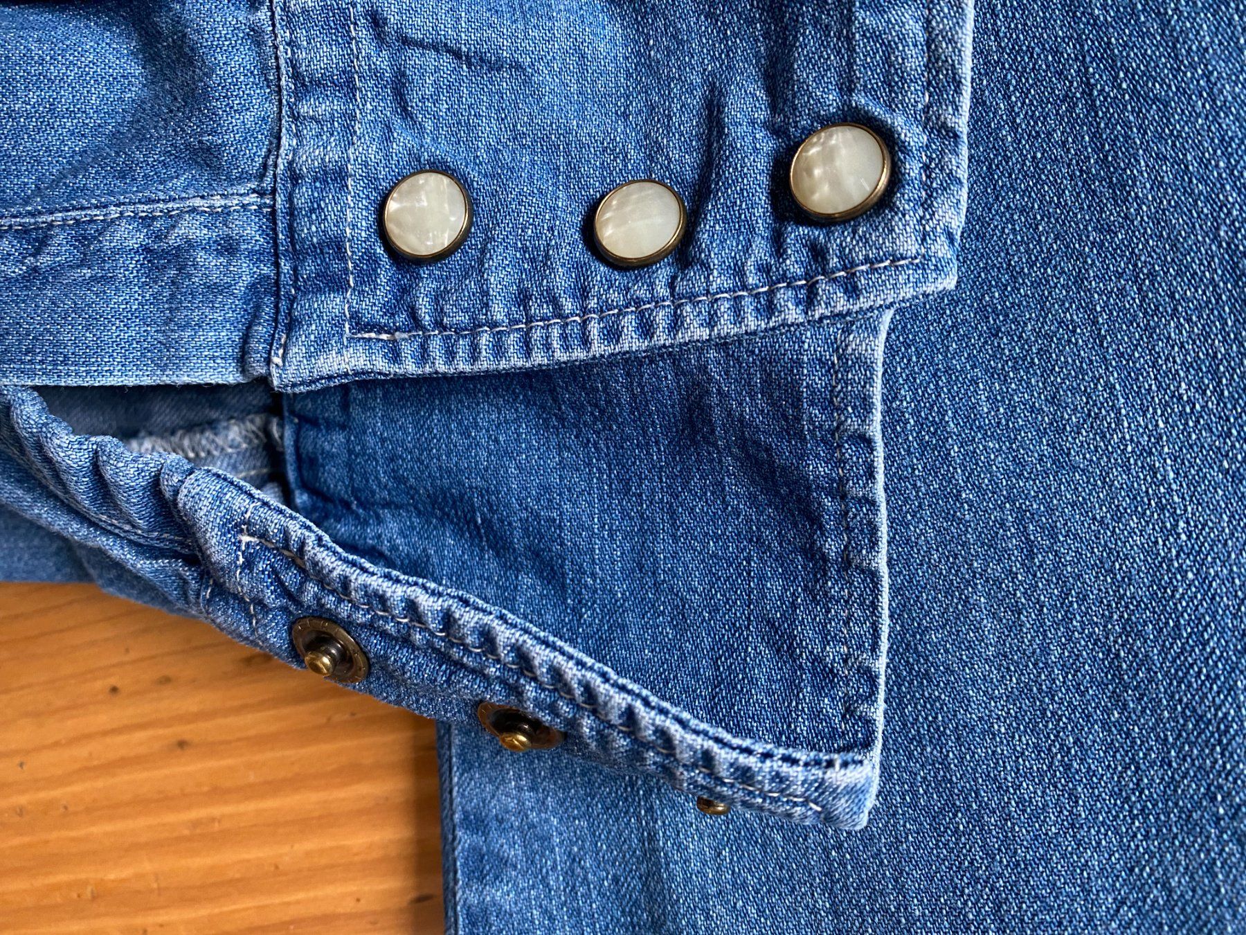 Camicette: Jeanshemd, Damen XS-S, Armani – Usato da Zürich venduto da leo0105 3