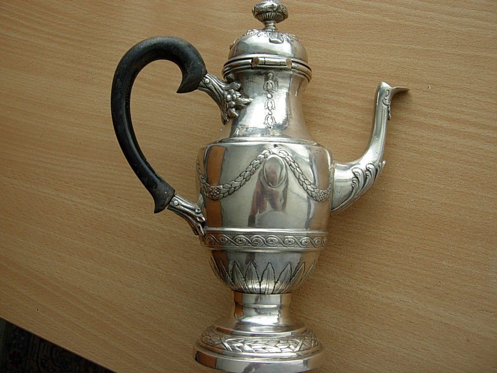 Caraffe: Kaffekanne-Augsburg 1783-Silber – Usato da Luzern venduto da Lucernauno 4