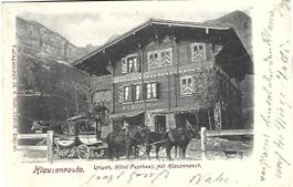 Urigen Hotel Posthaus Klausenpostkutsche