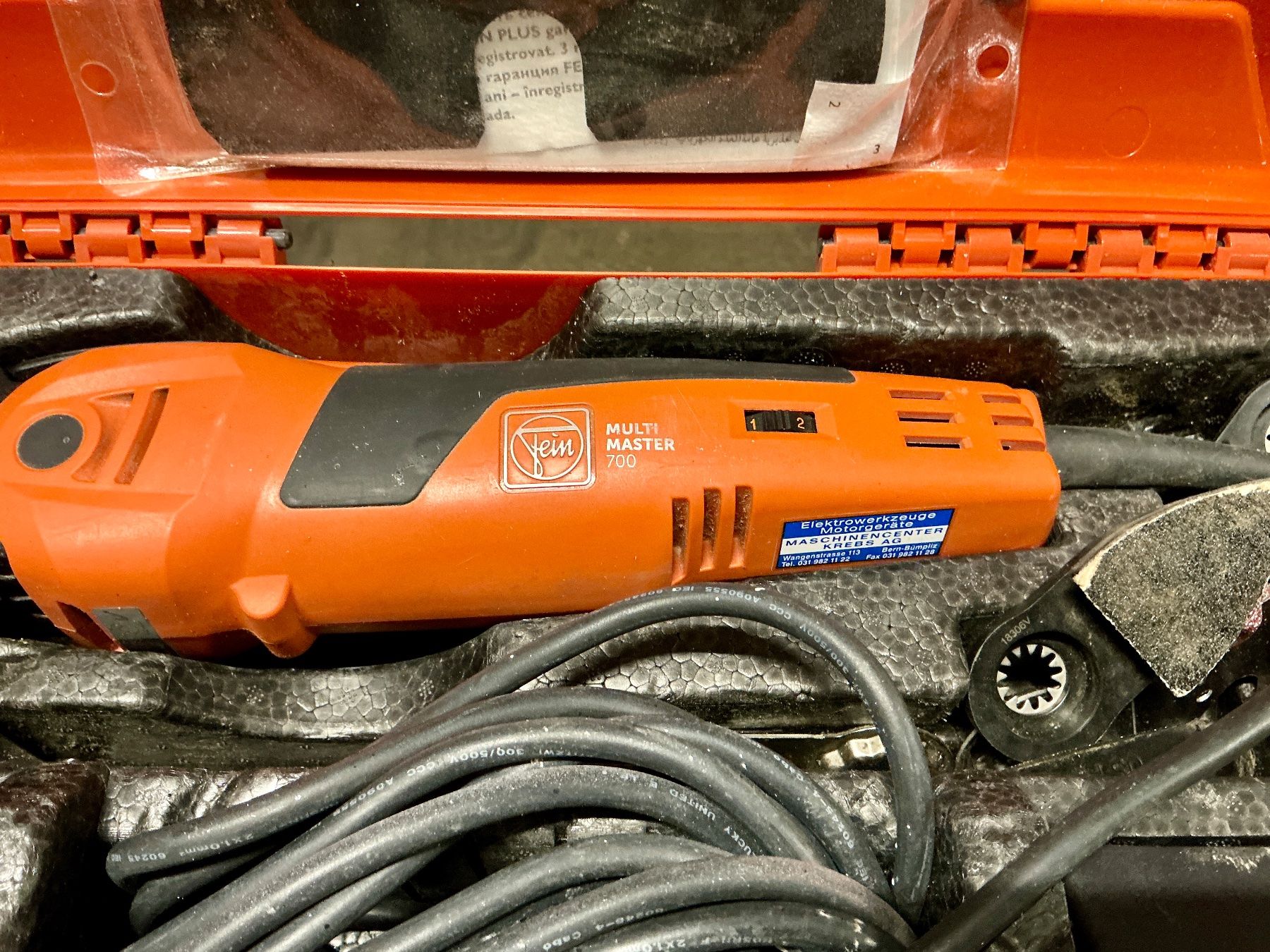Fein Tous les outils: FEIN MULTI MASTER 700 MIT VIEL ZUBEHÖR – D'occasion à Biglen par Limarkt 2