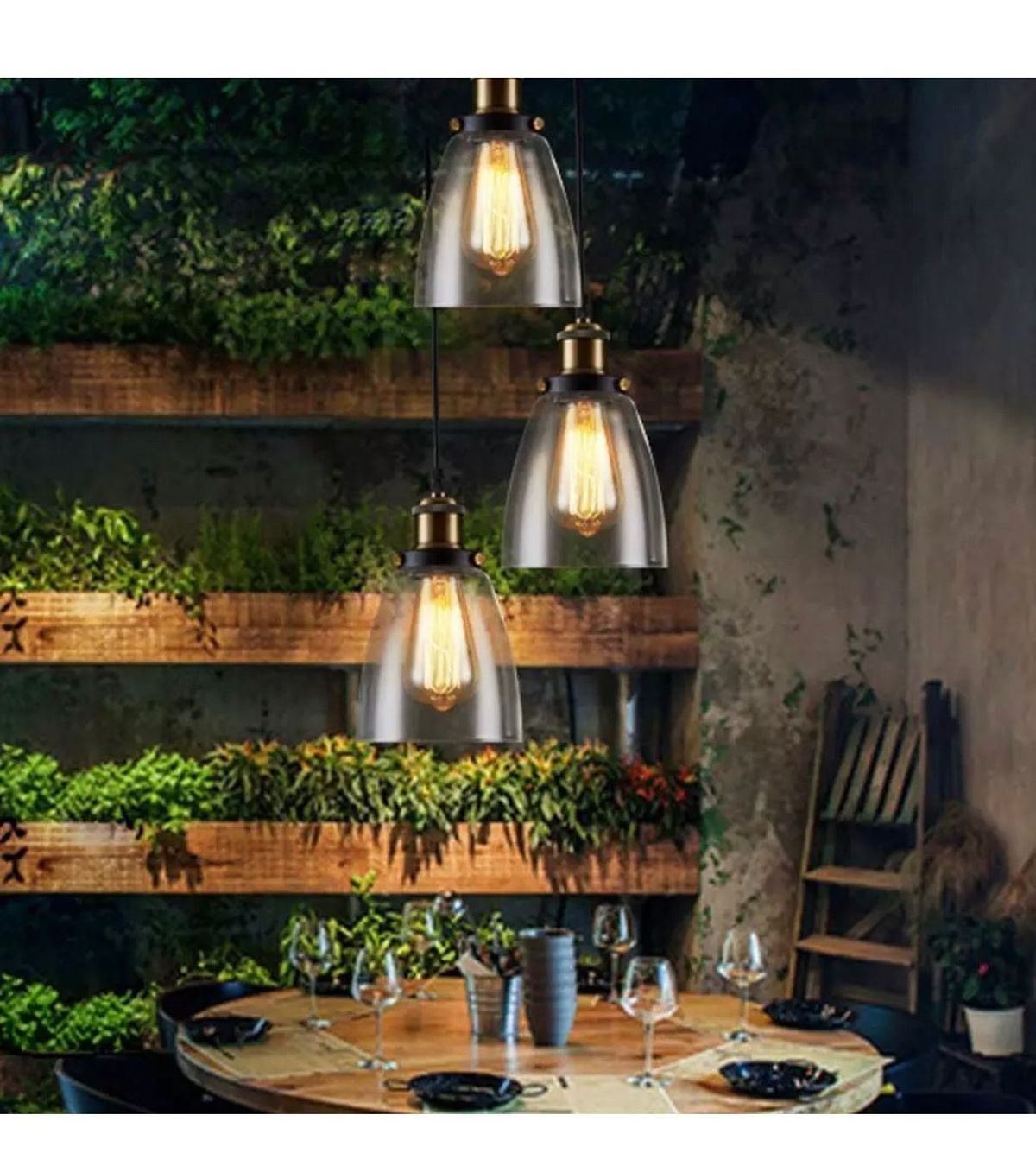 Lampade: +Retro Lampe Vintage Edison Industrie Dec – Nuovo e nell'imballaggio originale da Amriswil venduto da JaJa-Express 7