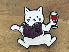 Pin Katze Wein