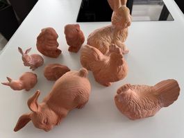 Dekoration aus Ton