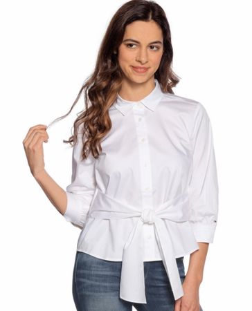 Tommy Hilfiger Bluse weiss Grösse 8 (S) Gr.S