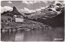 1939, s/w AK Pension zum Bannalpsee