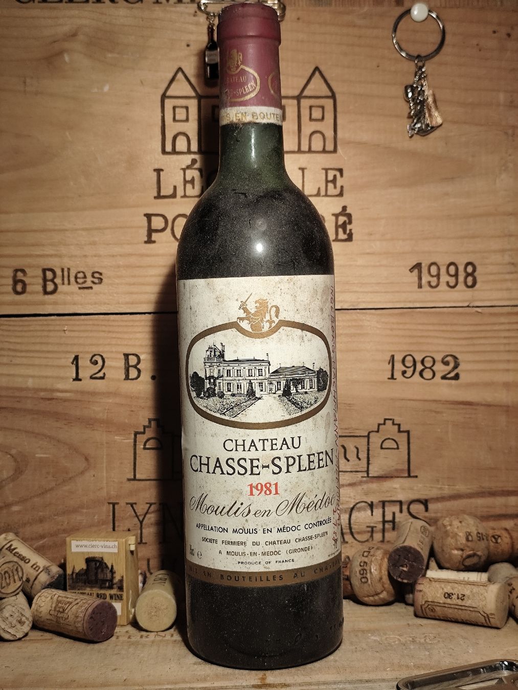 Vino: 1981 Chateau Chasse-Spleen – Nuovo (secondo la descrizione) da Büsserach venduto da Vintage-vins 1