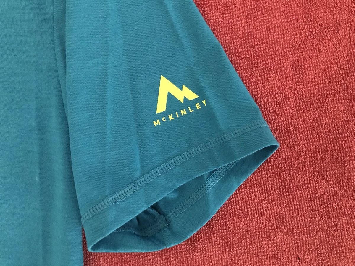 Mckinley T-shirt: McKinley Wandershirt, türkis, Gr. 176 – Usato da Thayngen venduto da mon_qr52 2