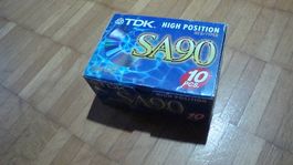 TDK SA90 Chrom-High Position Kassetten
