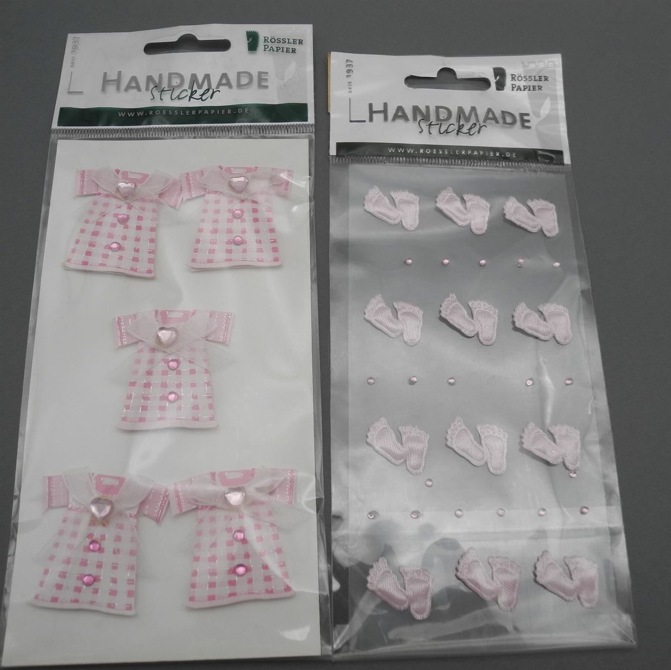 Sticker: 4 Rössler Papier Stickers, Baby, 32b – Nuovo (secondo la descrizione) da Kottwil venduto da Crazyrolf 1