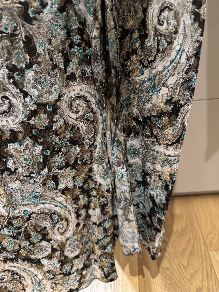Sandro Kleider: Robe Sandro Paris, taille 38, motif paisley – Neu (gemäss Beschreibung) aus Vandoeuvres von Zoccoli11 3
