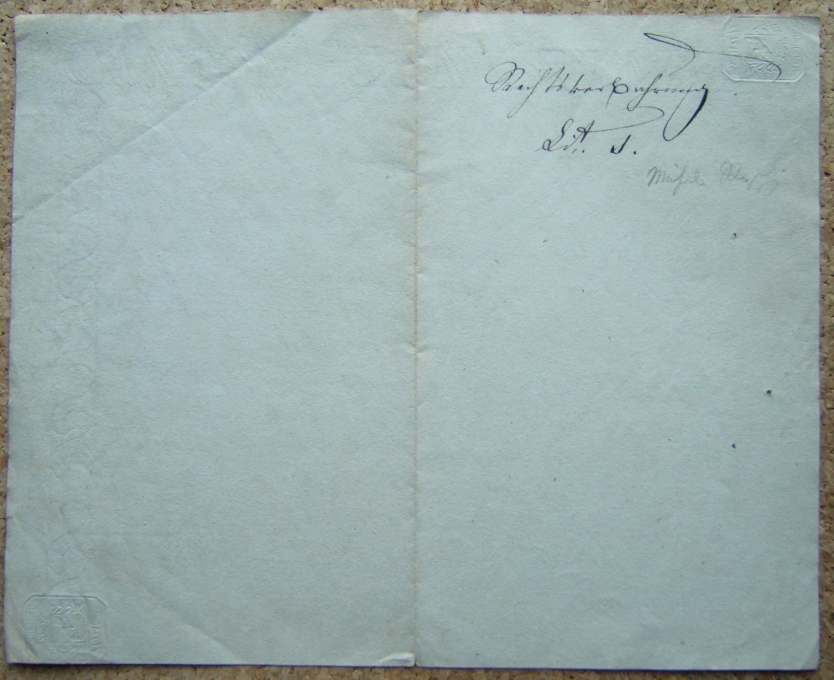 Alle Briefmarken: DOKUMENT 1835 MIT STEMPEL REP. BERN 5 RAP. + WASSERZEICHEN – Gebraucht aus Brunnen von Nonne04 2