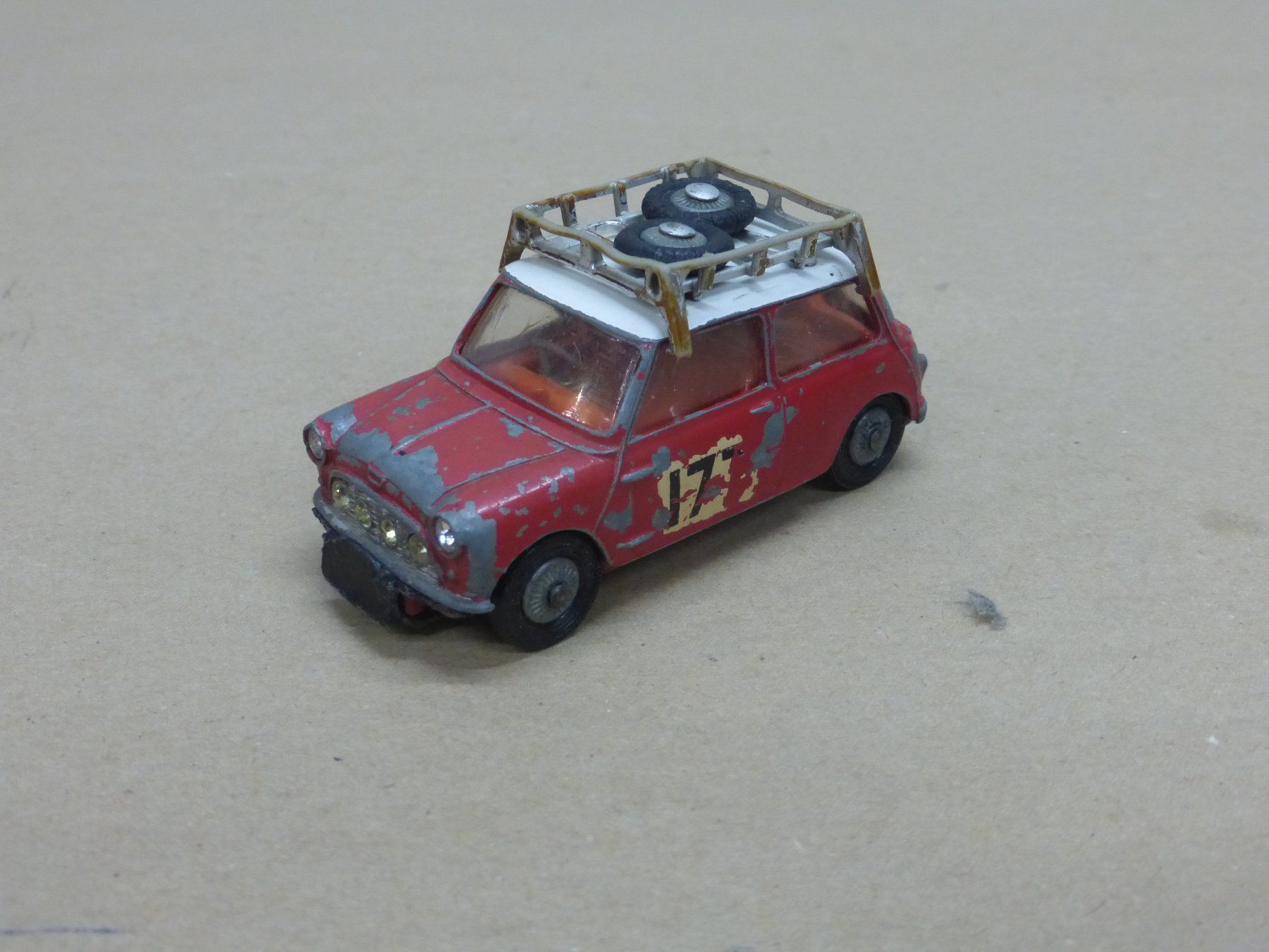 Corgi Toys Modellini d'auto: Corgi Toys Mini Cooper S rot – Usato da Gempen venduto da Smokie72