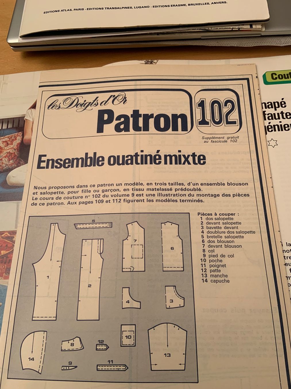 Cartamodelli: Couture et tricots avec patrons – Usato da Ecublens VD venduto da timily 9