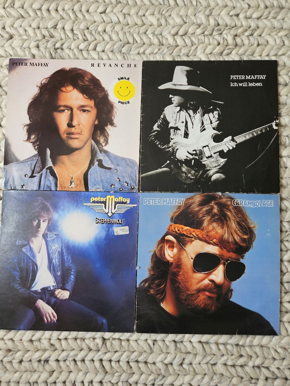 Dischi in vinile: Peter Maffay Schallplatten-Sammlung: 4 Alben – Usato da Wettingen venduto da Sk8ertomda