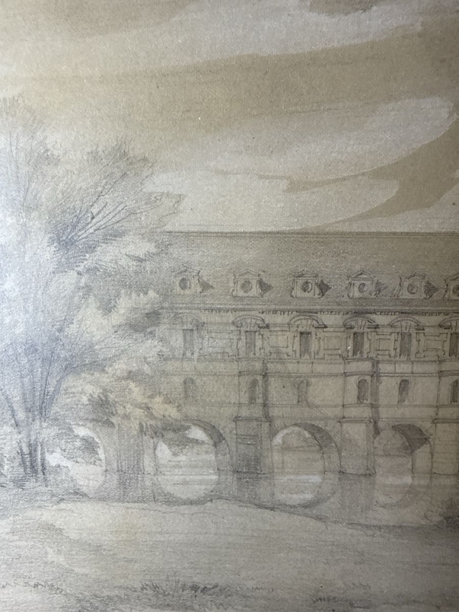 Dipinti: De PURY Paul Dessin de Chenonceaux – Usato da Schmitten FR venduto da Hohezelg 2