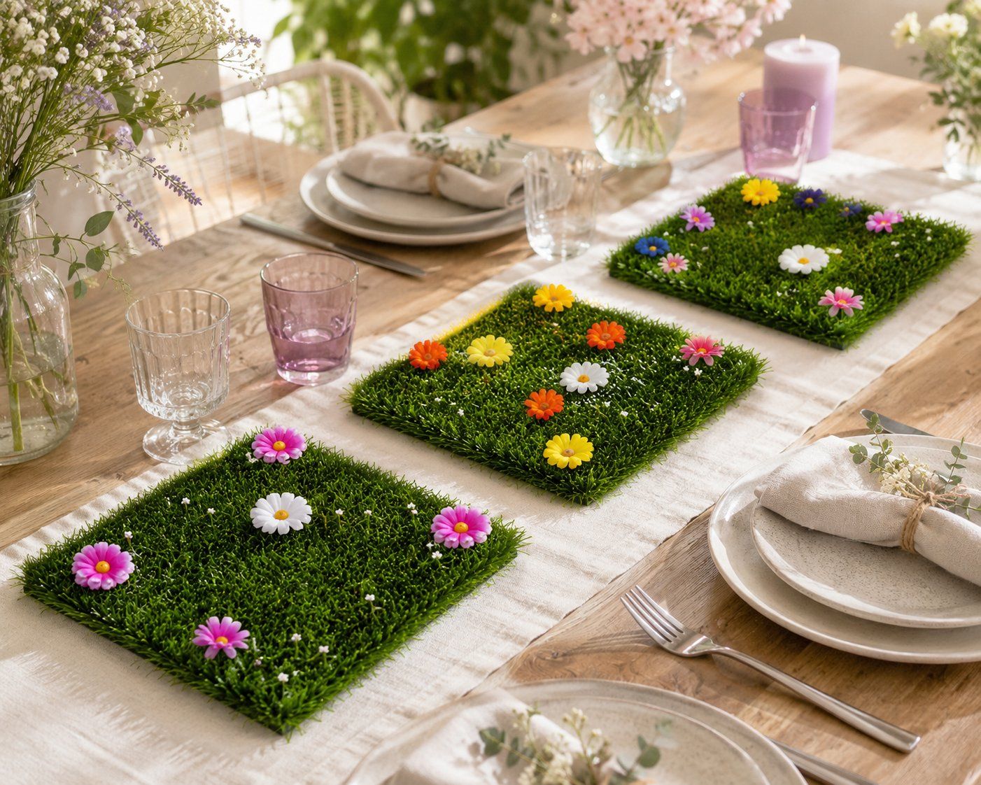 Tutte le decorazioni: Deko Grasmatte Blumen 24.5 cm – Nuovo (secondo la descrizione) da Fully venduto da VaneaSelection