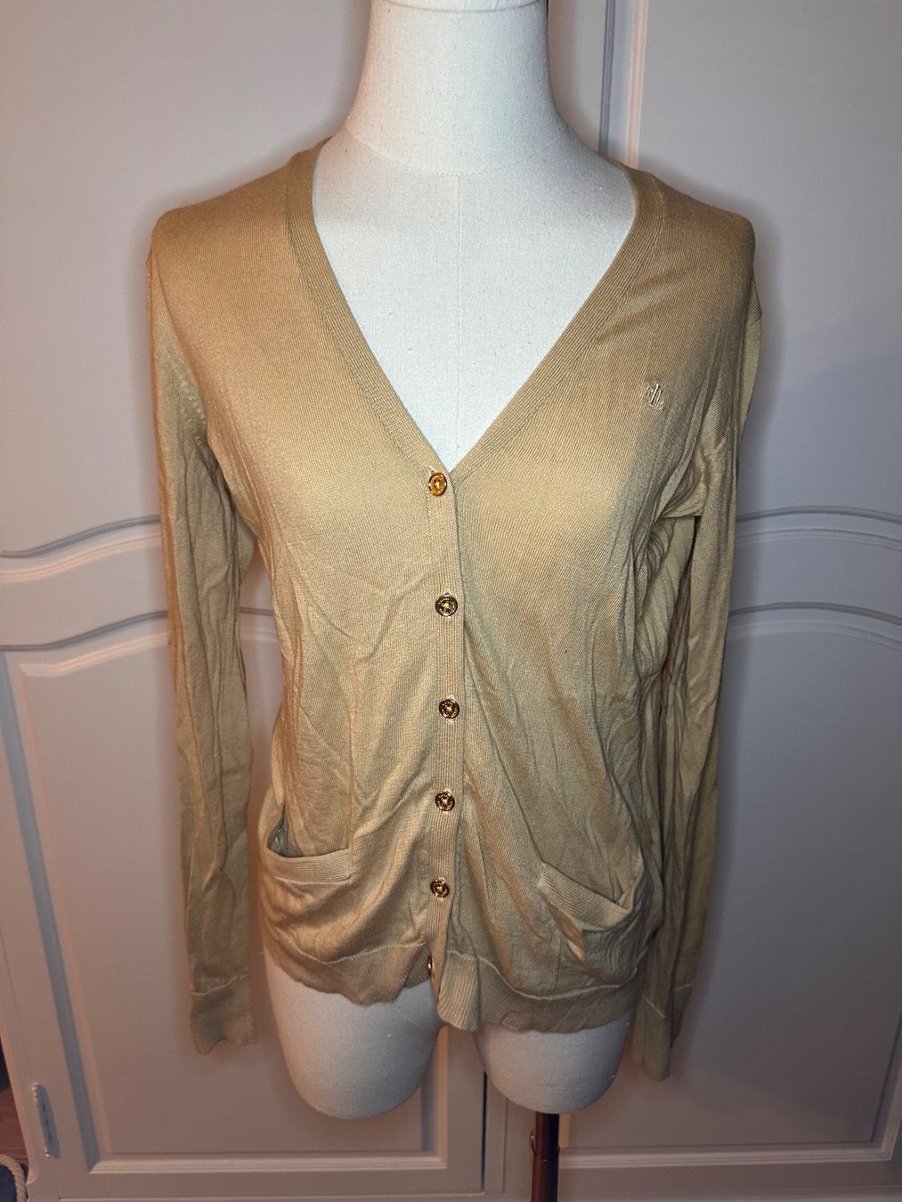 Ralph Lauren Maglioni & Felpe: Ralph Lauren Kardigan m beige – Usato da Pfaffhausen venduto da Klaras_second_hand