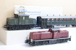 Roco Rangierloks + Wagen H0 Set - schöne Modelle