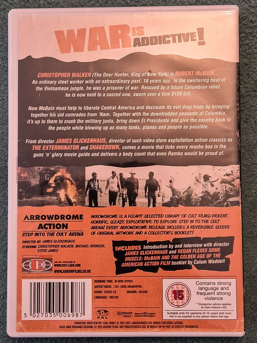 Alle DVDs: McBain / Christopher Walken / Arrow Video / UK-Import – Gebraucht aus Chur von dluli 1