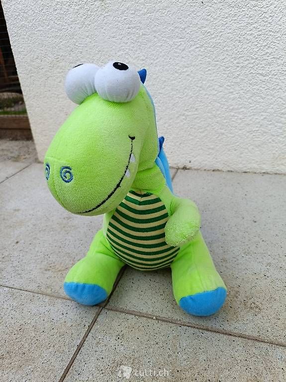 Giocattoli: Plüschtier Motiv Dino, Grösse ca. 26cm – Usato da Münchenstein venduto da Bouba3