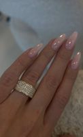 Diamant Pavé Ring | 750 Gelbgold | 4.16 ct Diamant