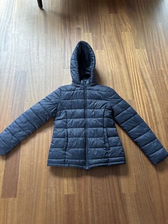 Steppjacke dunkelblau Grösse 176 guter Zustand
