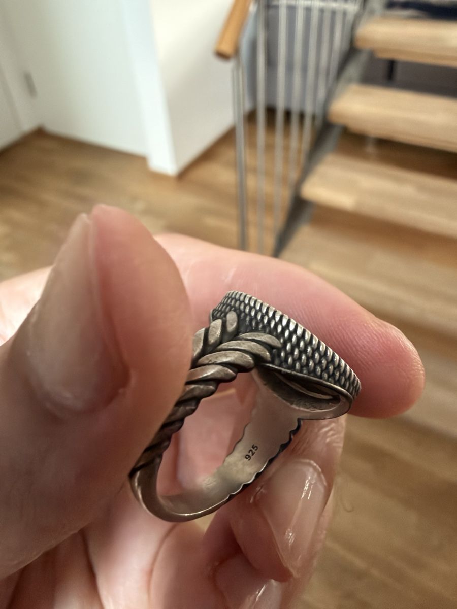 Ringe: Trinacria / Medusa Silberring – Neu (gemäss Beschreibung) aus Knonau von Danyboy30 3