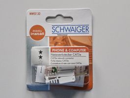 Netzwerkstecker CAT5e Schwaiger 10x 2 Stk