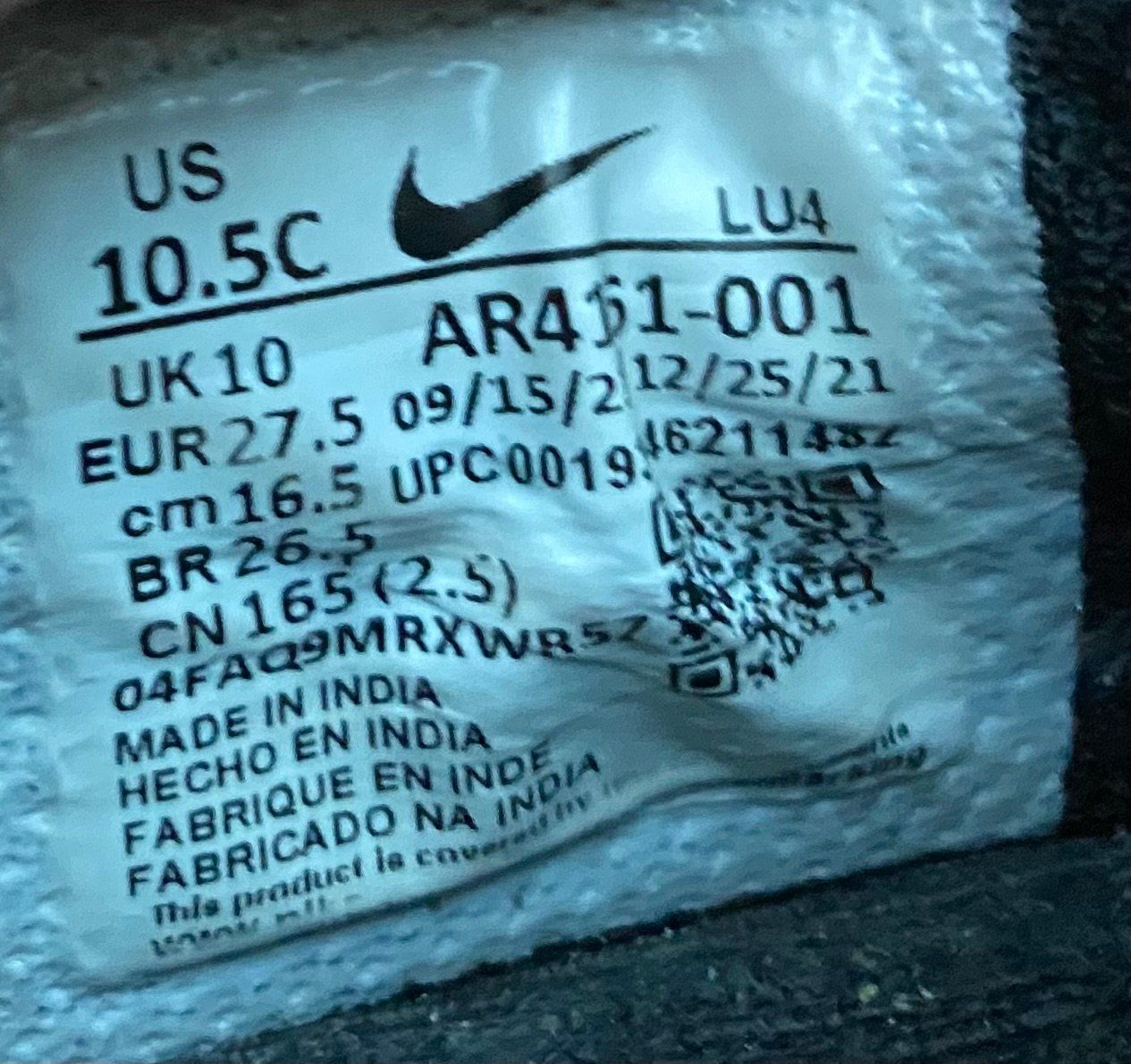 Nike Scarpe per ragazzi: Baskets Nike t. 27.5 – Usato da Peseux venduto da Gilloss 5