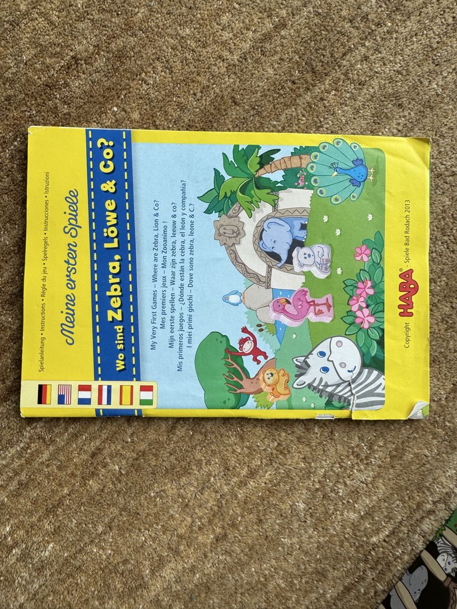 Haba Jeux: Haba "Wo sind Zebra, Löwe & Co?" – D'occasion à Aarau par Kilauea 6