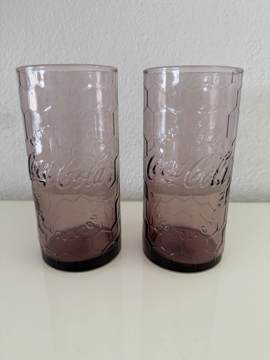 Bicchieri: 2 bicchieri Coca-Cola Mc Donalds – Nuovo (secondo la descrizione) da Quartino venduto da Ed35