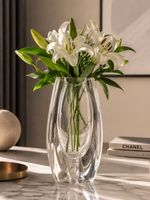 Original Baccarat Kristallvase aus hochwertigem Bleikristall