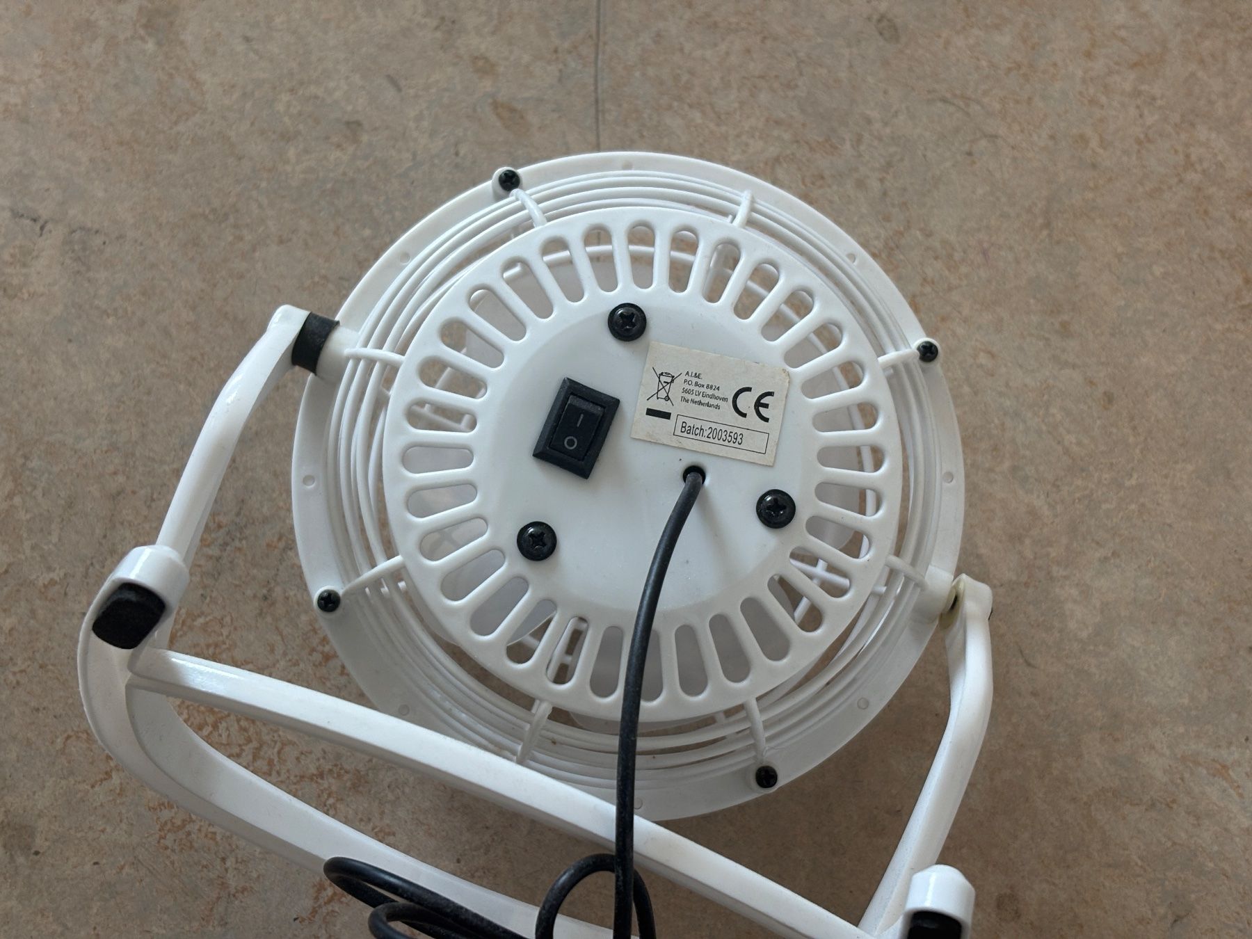 Ventilatori: USB Ventilator klein weiss funktionsfähig – Usato da Dietikon venduto da The-Star-Shop 5