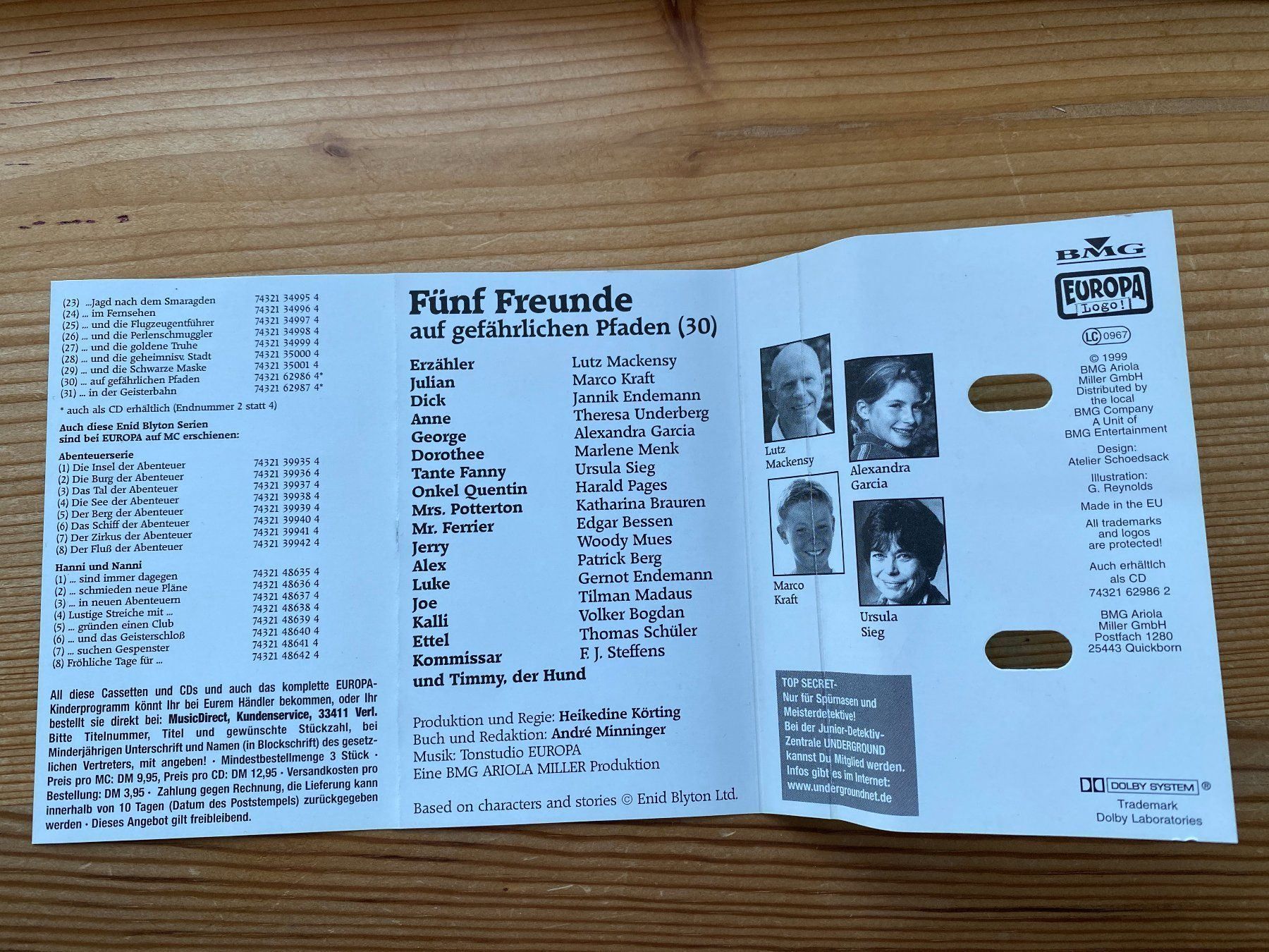 Kompaktkassetten: Kassette – Funf Freunde (30) – Gebraucht aus St.Gallen von kingsamas 4