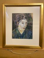 Max Brunner: Sehr schönes Aquarell – Unikat - Spätwerk