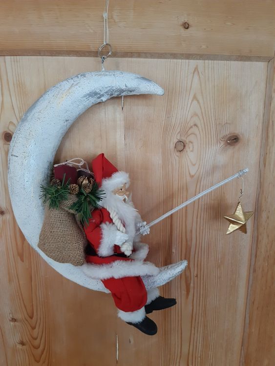 Weihnachtsmann im Mond Kaufen auf Ricardo