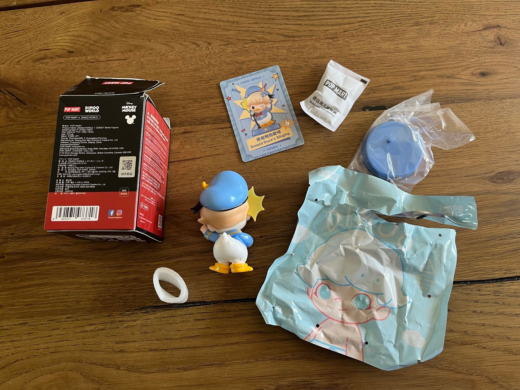 Pop Mart Figuren: Pop Mart Dimoo World Disney Donald Duck's Singing – Neu (gemäss Beschreibung) aus Basel von elfeli81 1