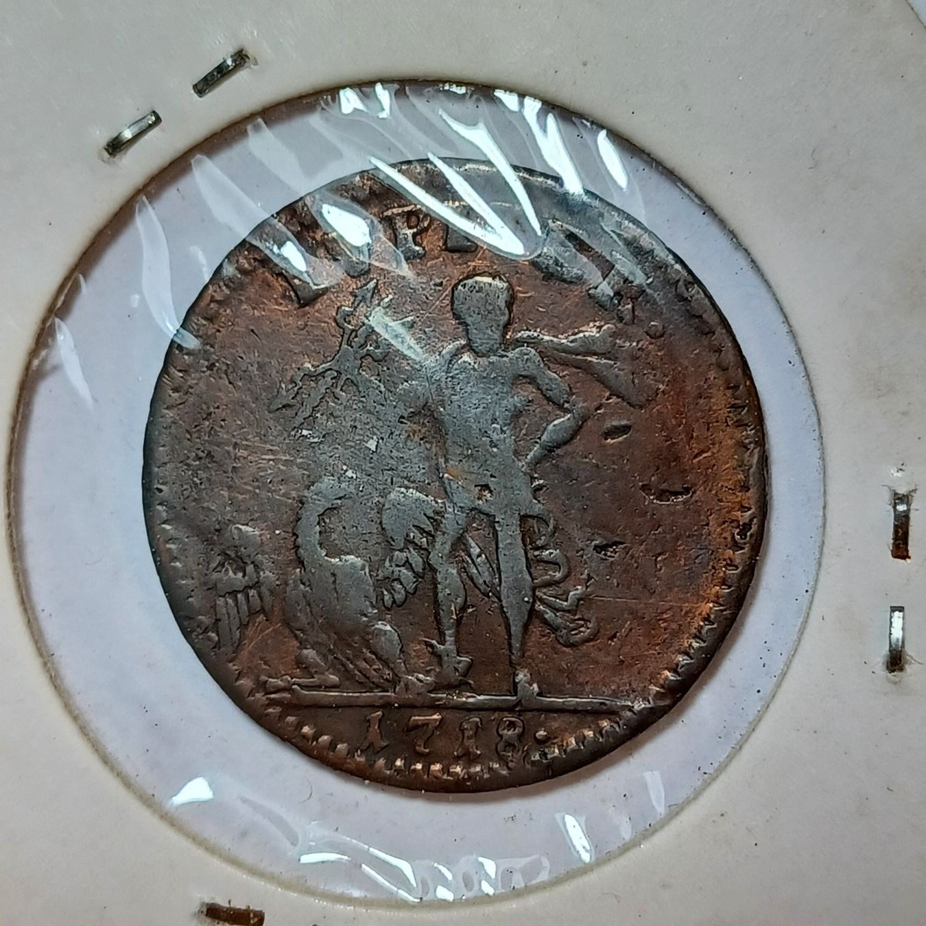 Tutti le monete: 1 Daler 1718 (Jupiter) Schweden – Usato da Pfäffikon ZH venduto da Welt_Muenzen 1