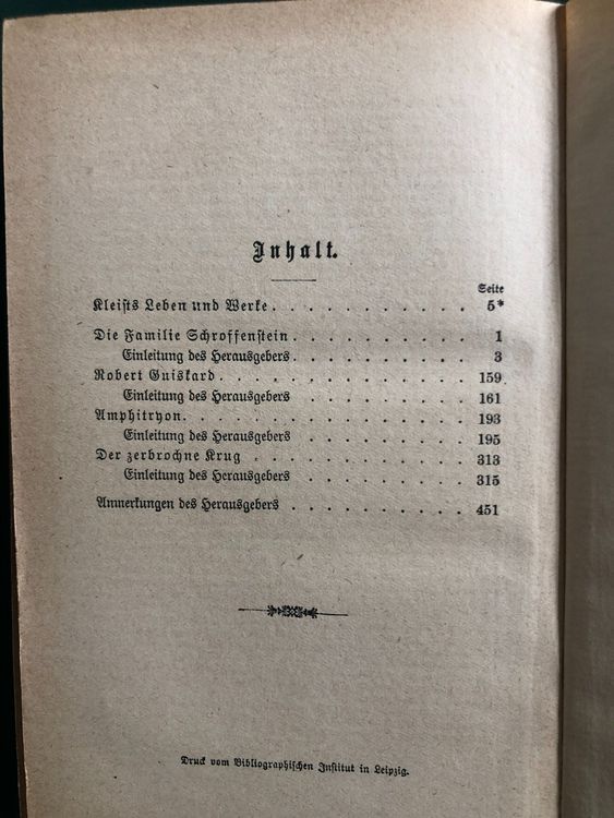 Livres: Heinrich v. Kleists Werke in drei antiquarischen Bänden – D'occasion à Kreuzlingen par HeroRica 3
