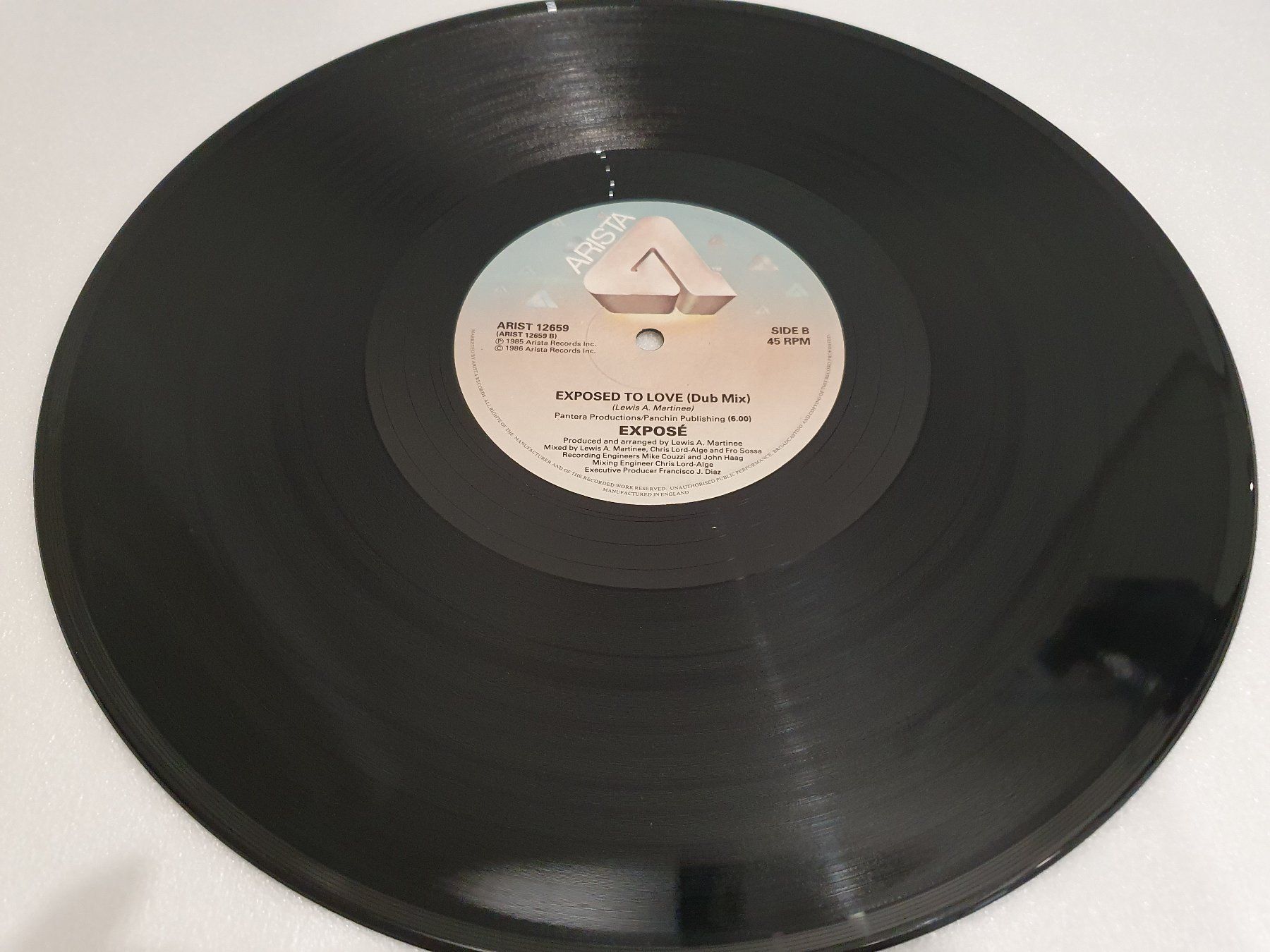 Schallplatten: Exposé – Exposed To Love – Gebraucht aus Uster von Vinyl-Leidenschaft 4
