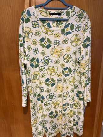 Gudrun Sjödén Kleid Bio Baumwolle Gr. XXL