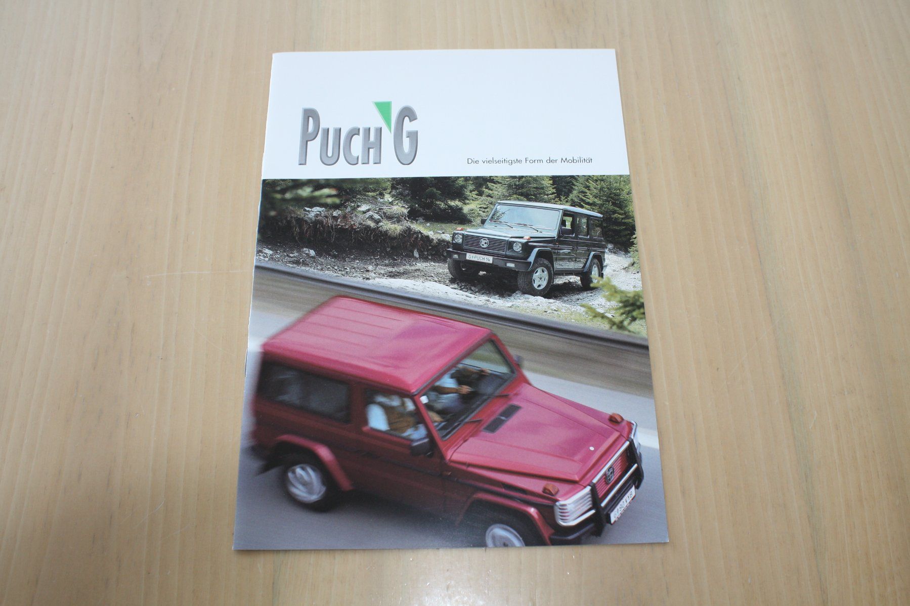 Puch Documenti: Puch G Prospekt 1996 – Usato da Wikon venduto da erwin400