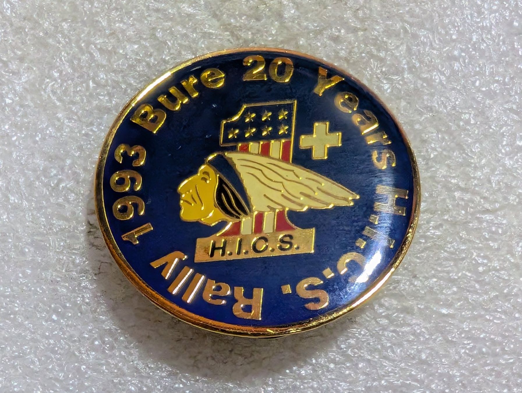 Placchette & Badge: Ansteckpin 225: HICS Rallye – Usato da Oppligen venduto da Pin-Fall-Shop