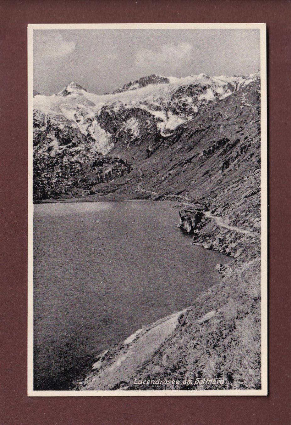 Cartoline postali: LUCENDROSEE am Gotthard – Usato da Pully venduto da nicecards