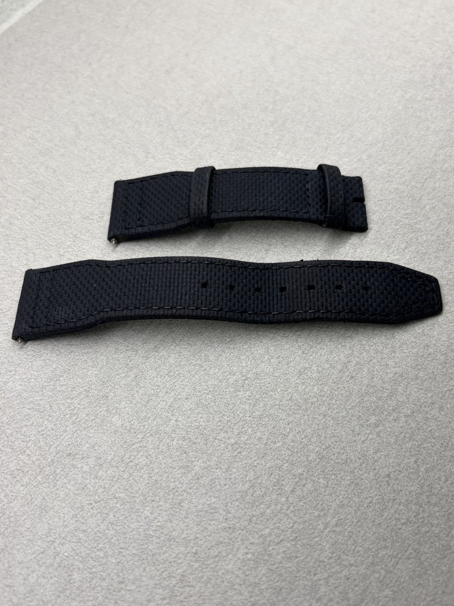 IWC Bracciali & Braccialetti: IWC Band Stoff/Leder schwarz – Usato da Itingen venduto da Francinio 2