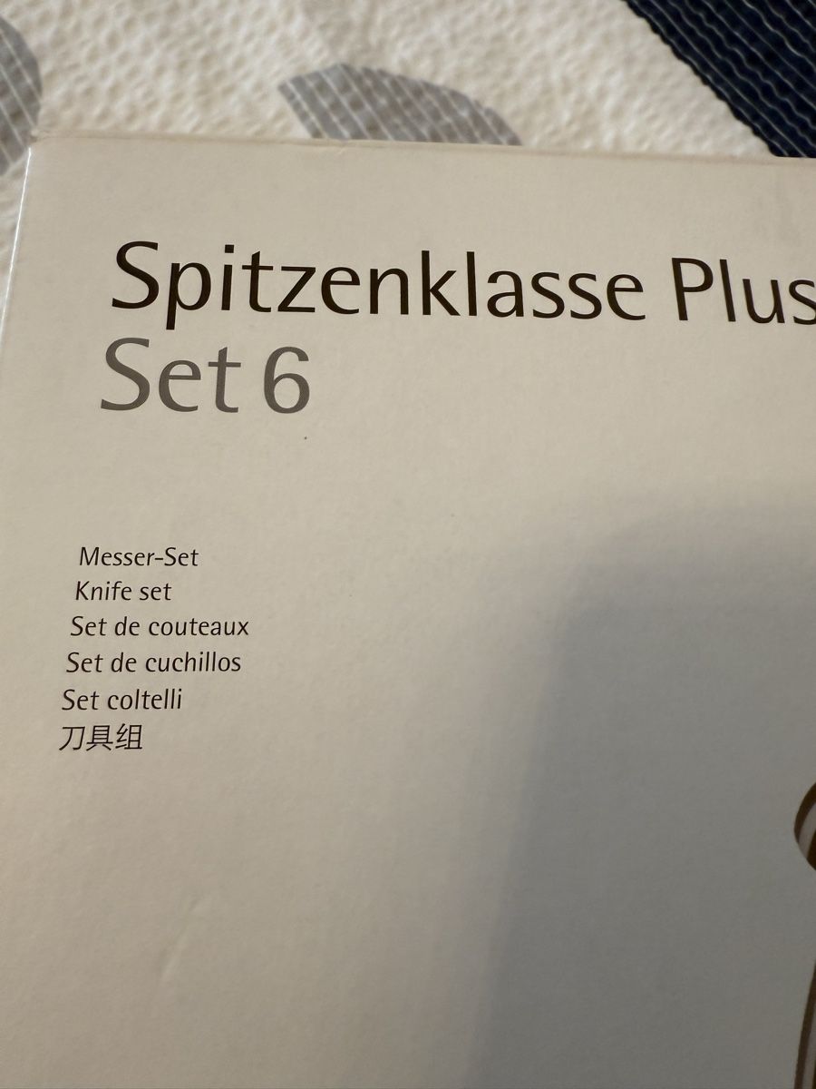 WMF Coltelli: NEU***WMF MESSER SET 6***SPITZENKLASSE PLUS*** – Nuovo e nell'imballaggio originale da Zürich venduto da Ceca52 3