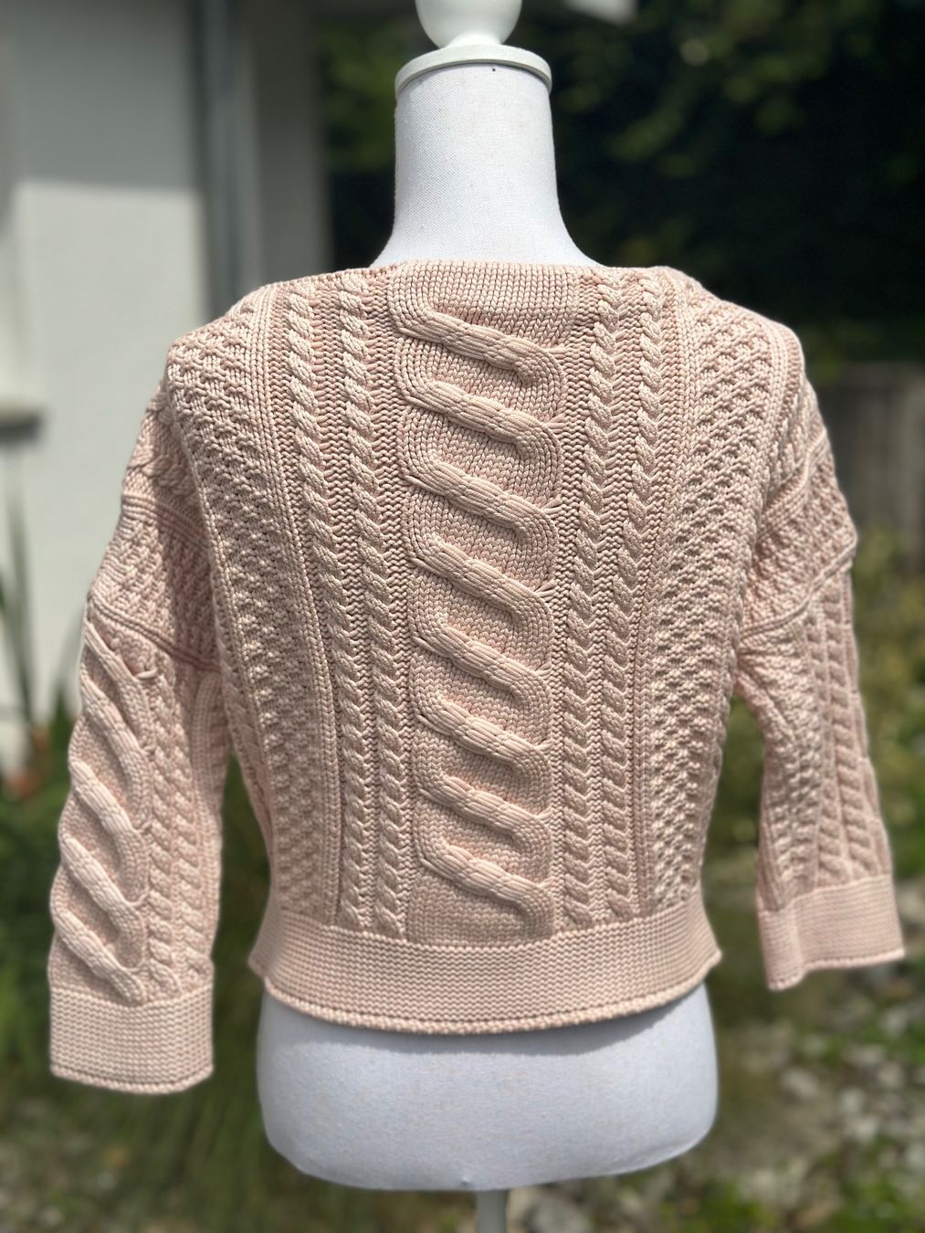 Max Mara Maglioni & Felpe: WEEKEND MaxMara Schicker Pullover, rosa, Gr. S,100% Coton – Usato da Zufikon venduto da Modestil365 5