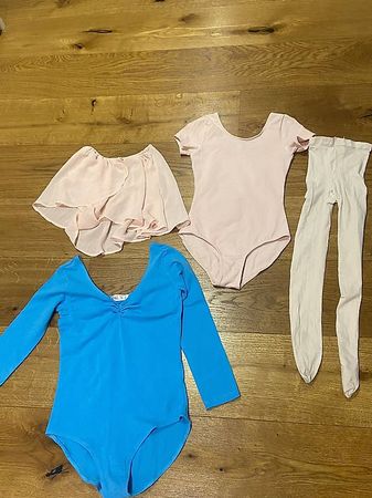 Kinder Ballett-Trikot mit Überziehrock, 4-6J.