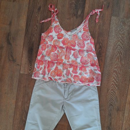Volantshirt Nile, Hose Street One Gr. S